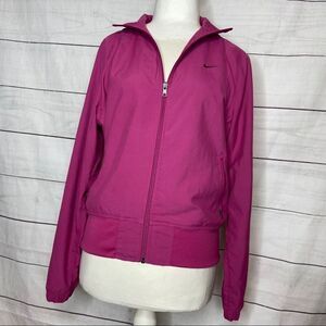 Nike windbreaker large mauve pink